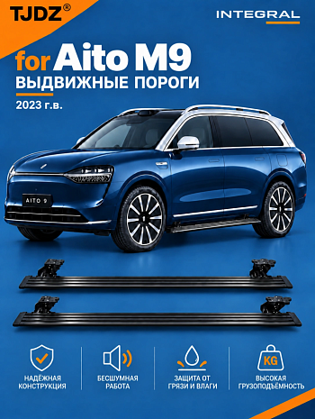 Выдвижные пороги TJDZ для Aito M9 2023