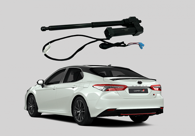 Инструкция по установке электропривода багажника для Toyota Camry V70 / V75 от INVENTCAR TailGate